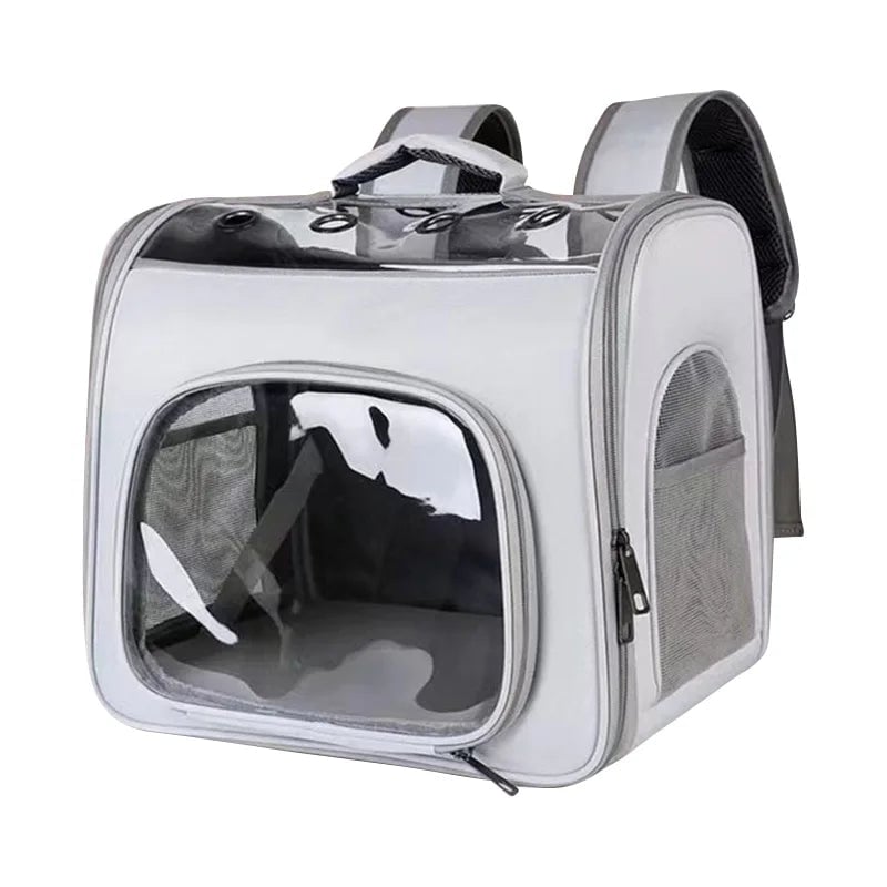 Breathable Pet Carrier Backpack for Cats Dogs - Travel Outdoor Bag