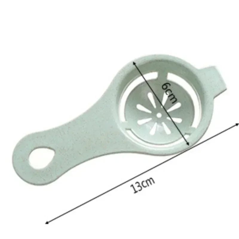Wheat Straw Egg White Separator - Kitchen Baking Filter Tool