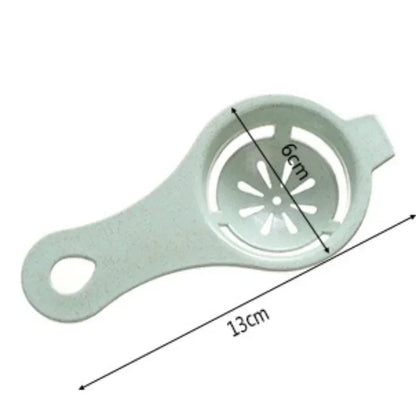 Wheat Straw Egg White Separator - Kitchen Baking Filter Tool