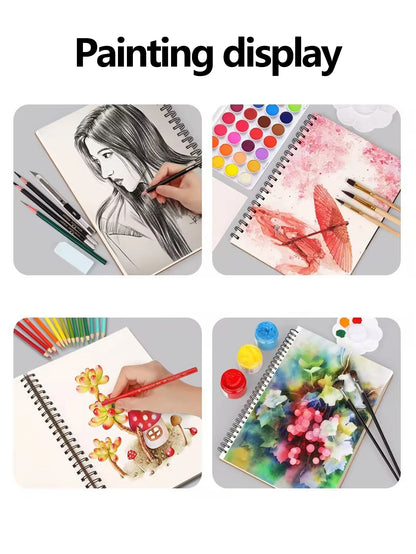 30-Sheet Spiral Bound Sketch Book - Acid Free Art Sketchpad