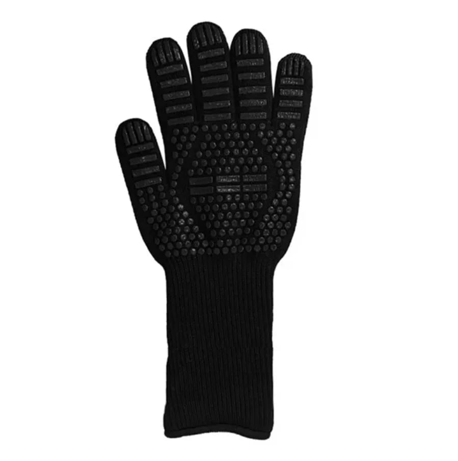 800°F Heat Resistant Oven Gloves - Fireproof BBQ Baking Mitts