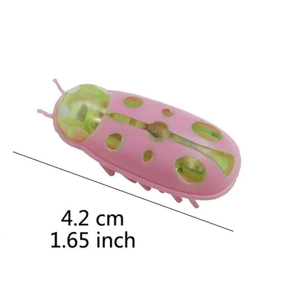 Electric Catnip Bug Toy - Battery Vibrating Robot Insect Cat Toy