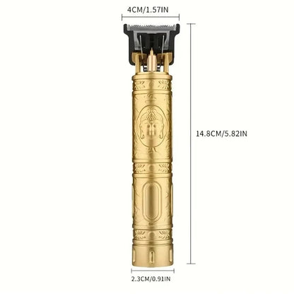 USB Electric Hair Clipper Beard Trimmer Dragon Buddha Design Pro