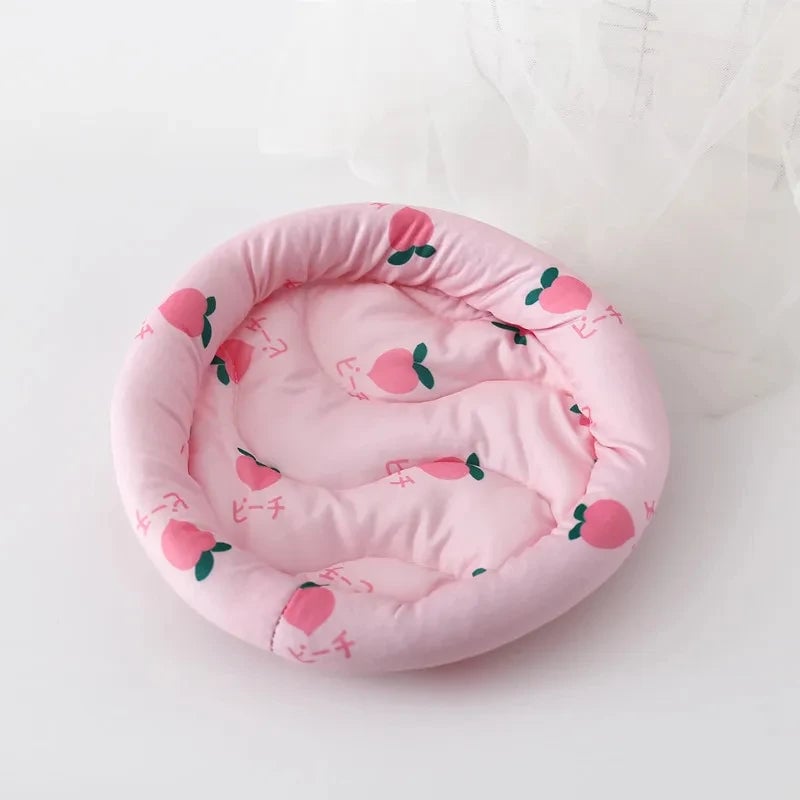 Circular Soft Pet Sleep Mat - Small Animal Bed Pad Hamster Hedgehog