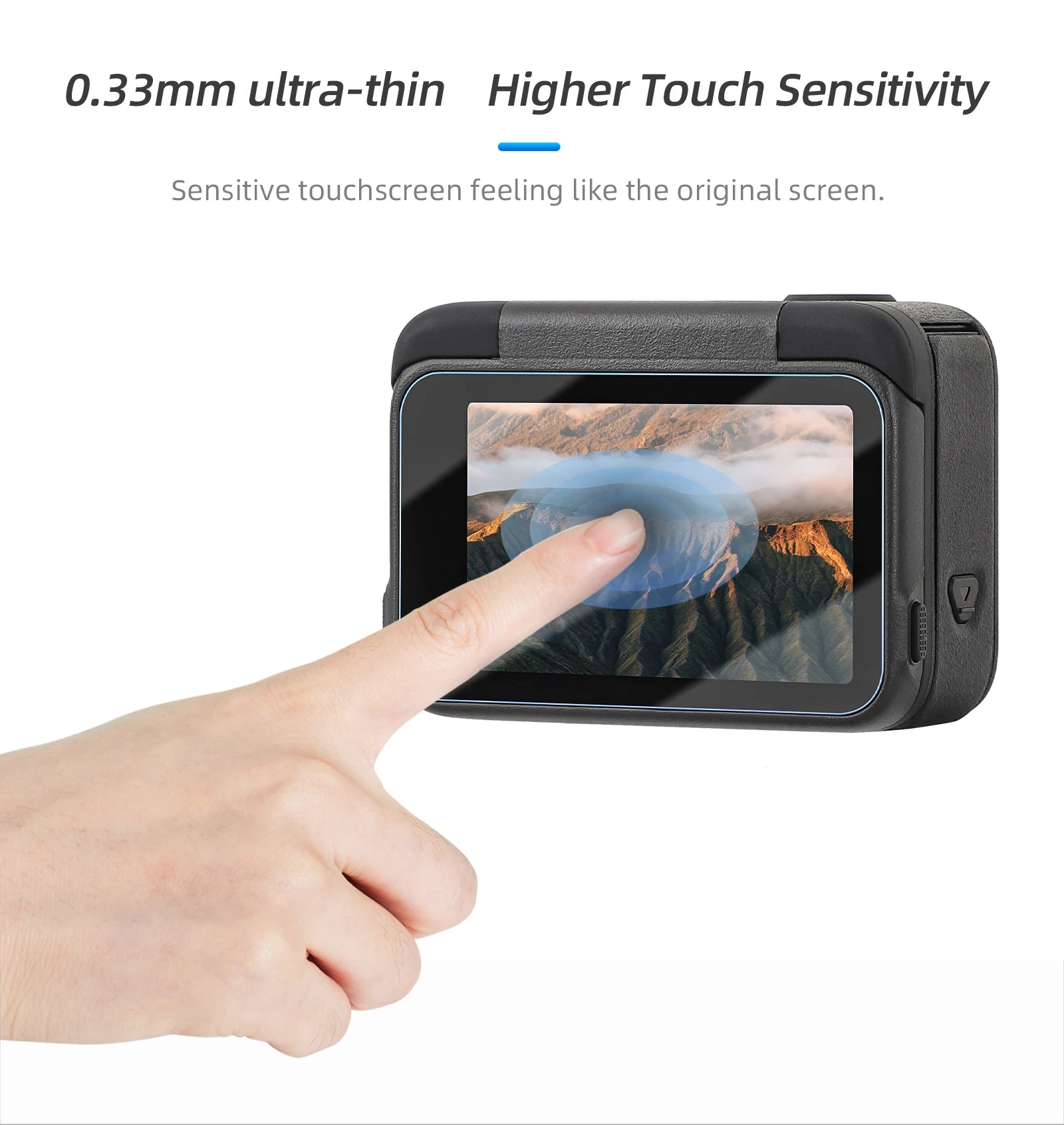 3-in-1 Tempered Glass Screen & Lens Protector for Insta360 Ace Pro