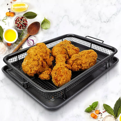 Non-Stick Mesh Baking Tray - Multi-Purpose Frying & Grilling Pan
