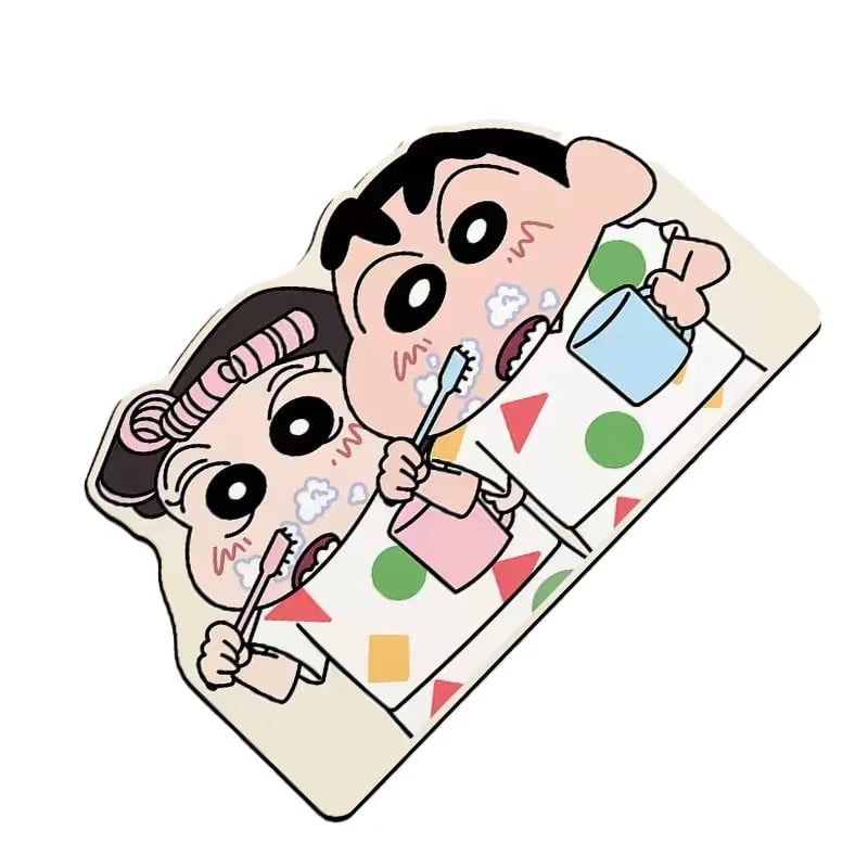 Quick Dry Anime Cartoon Bath Mat - Soft Water Absorption Shower Mat