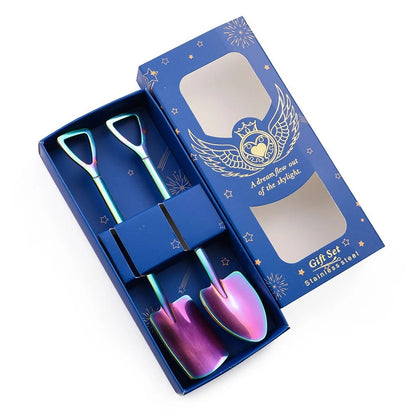 Stainless Steel Shovel Spoon - Ice Cream Watermelon Flat Tip