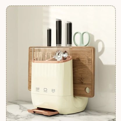 Multi-Function Kitchen Organizer - Knife Holder, Cutting Board Rack