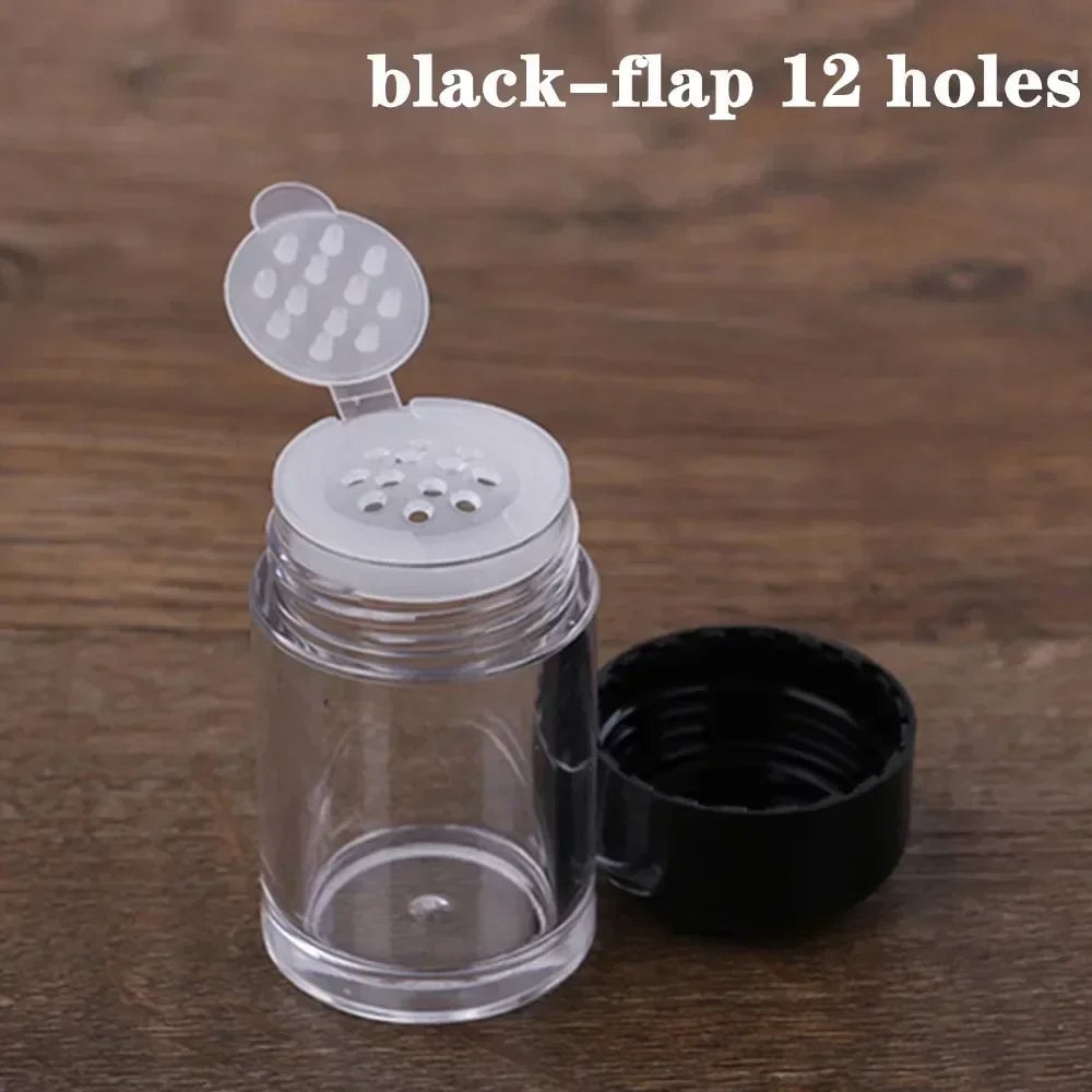 Mini Seasoning Bottle Set - Portable Salt Spice Jars Kitchen BBQ