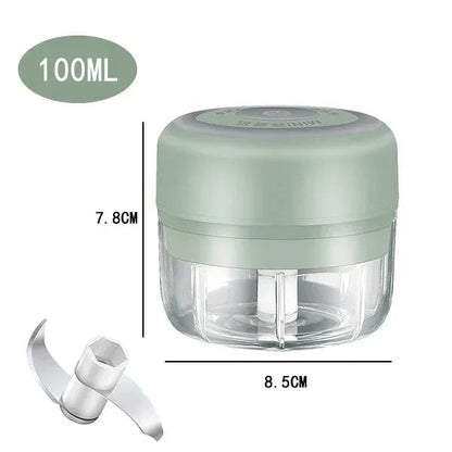 250ml USB Electric Garlic Mincer Chopper Food Processor Kitchen