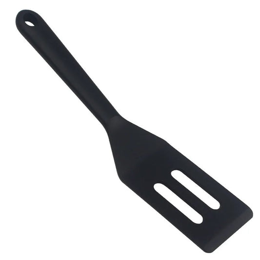 Silicone Brownie Cookie Spatula - Small Flat Slotted Design