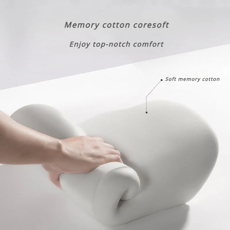 Memory Foam Office Chair Cushion Lumbar Support Back Pain Relief
