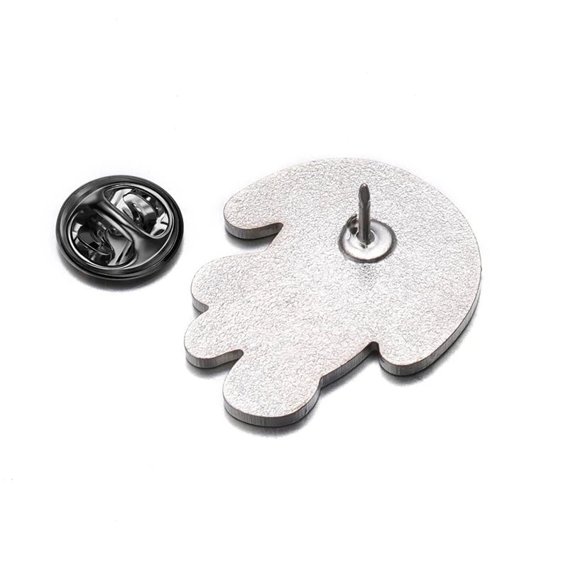 Baby Lion Enamel Pin Custom Animal Brooch Cartoon Movie Badge Gift