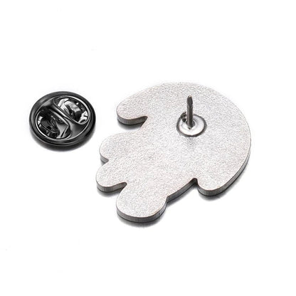 Baby Lion Enamel Pin Custom Animal Brooch Cartoon Movie Badge Gift