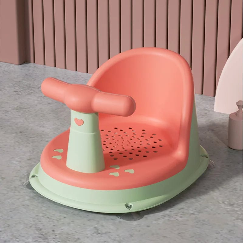 Portable Baby Shower Seat Stand - Adjustable Support for Newborns