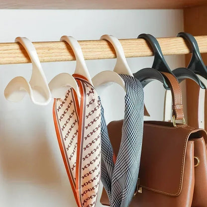 5-Pack Handbag Hooks - Multi-Purpose Wardrobe Storage Organizer