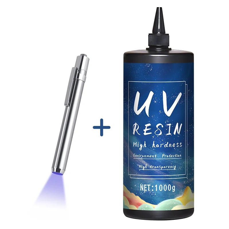 UV Resin Glue High Transparency Fast Drying DIY Jewelry Epoxy