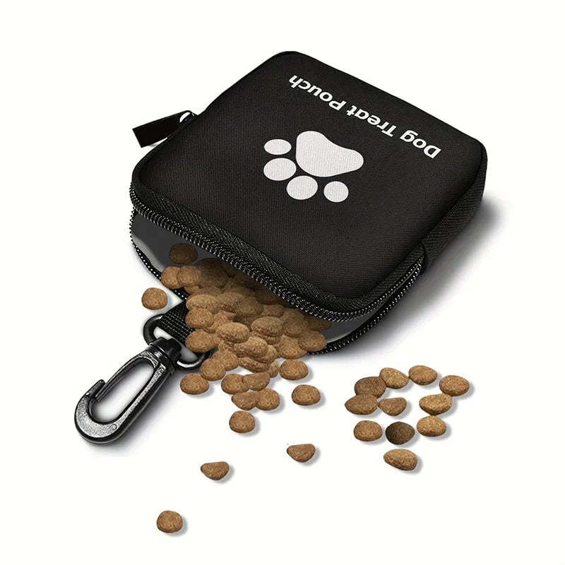 Portable Dog Treat Training Bag with Food Pocket & Reward Supplies