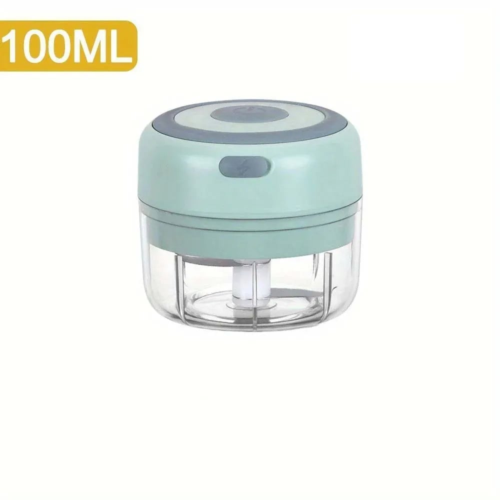 Electric Meat Mincer Vegetable Chopper - Multi-Function Garlic Cutter