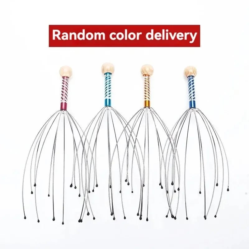 Octopus Head Massager - Scalp Tension Relief & Relaxation Tool