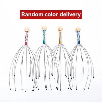 Octopus Head Massager - Scalp Tension Relief & Relaxation Tool