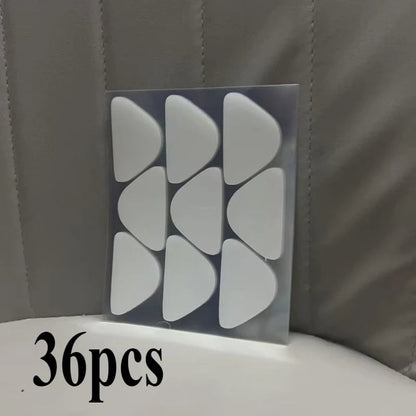 90pcs PE Forehead Nasolabial Fold Patches - Transparent Invisible