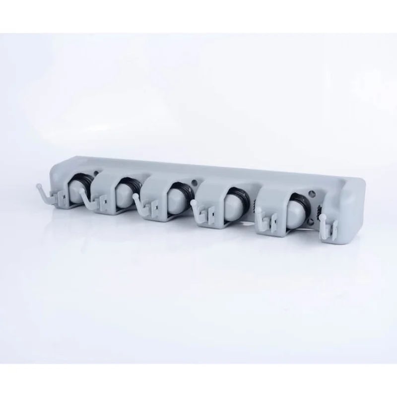 Wall Mount Mop Holder Hook - Kitchen Bathroom Broom Organizer