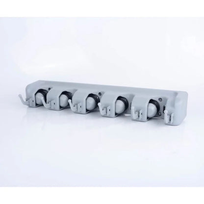 Wall Mount Mop Holder Hook - Kitchen Bathroom Broom Organizer