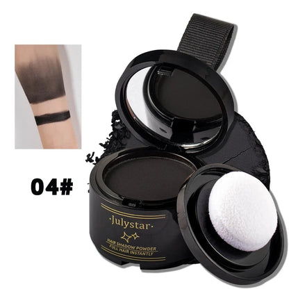 4 Color Waterproof Hair Root Touch Up Powder - Instant Hairline Concealer