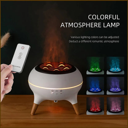 350ml LED Humidifier Essential Oil Diffuser Remote Control