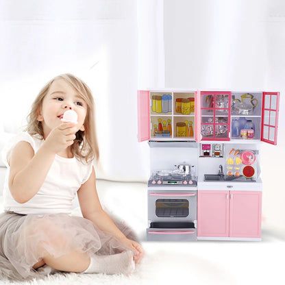 Mini Kitchen Pretend Play Set - Children's Kitchenware Role Play Toys