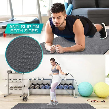 20Pcs EVA Interlocking Foam Floor Tiles - Puzzle Fitness Mat Set