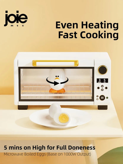 Joie Microwave Egg Boiler - Poacher Steamer for Chicken & Quail Eggs