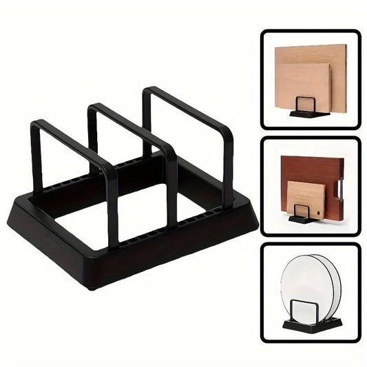 3-in-1 Kitchen Organizer Rack - Space-Saving Drying Storage Tray