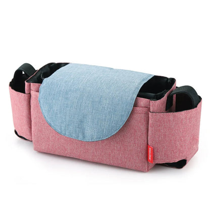 Insulated Diaper Bag with Bottle Storage - Baby Care Organizer