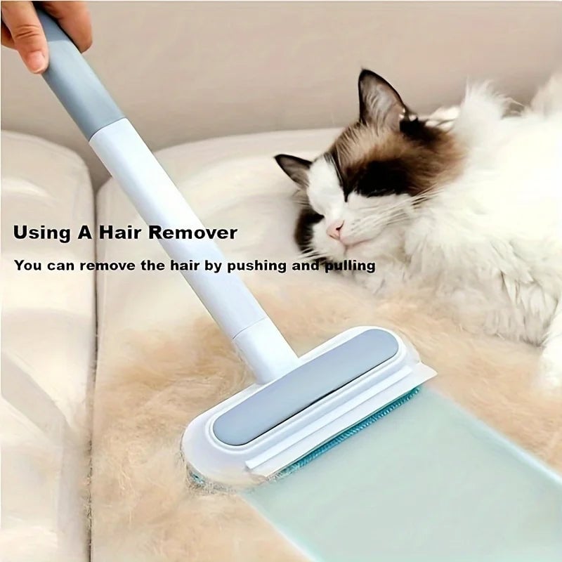 Washable Reusable Dog Hair Remover Brush - Carpet Sofa Furniture