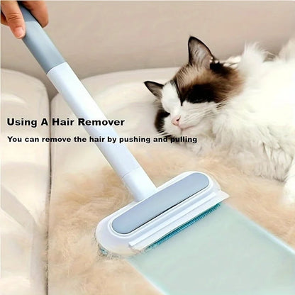Washable Reusable Dog Hair Remover Brush - Carpet Sofa Furniture