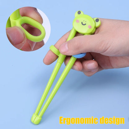Training Chopsticks for Kids - Cartoon Animal Design Learning Aid