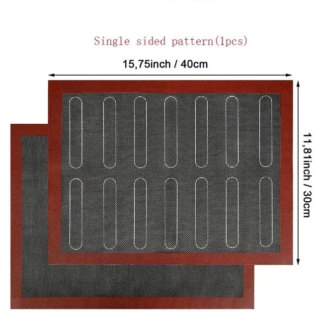 Premium Silicone Baking Mat Non-Stick Heat Resistant Oven Liner