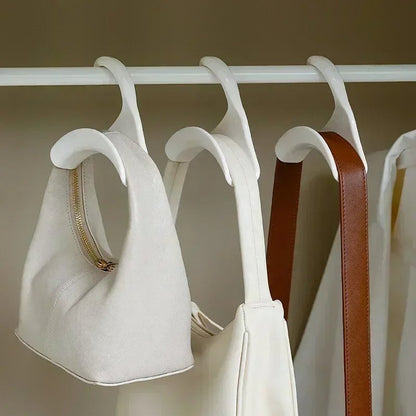 5-Pack Handbag Hooks - Multi-Purpose Wardrobe Storage Organizer