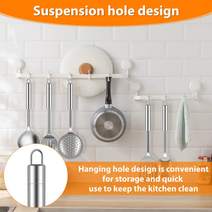 5-Piece Stainless Steel Kitchen Utensil Set - Spatula Spoon Tools