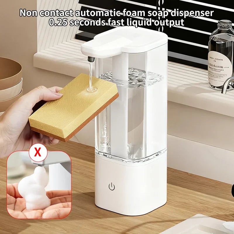 550ml USB Rechargeable Automatic Touchless Liquid Soap Dispenser