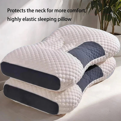 Elastic Neck Support Pillow - Non-Collapse Soft Sleep Comfort