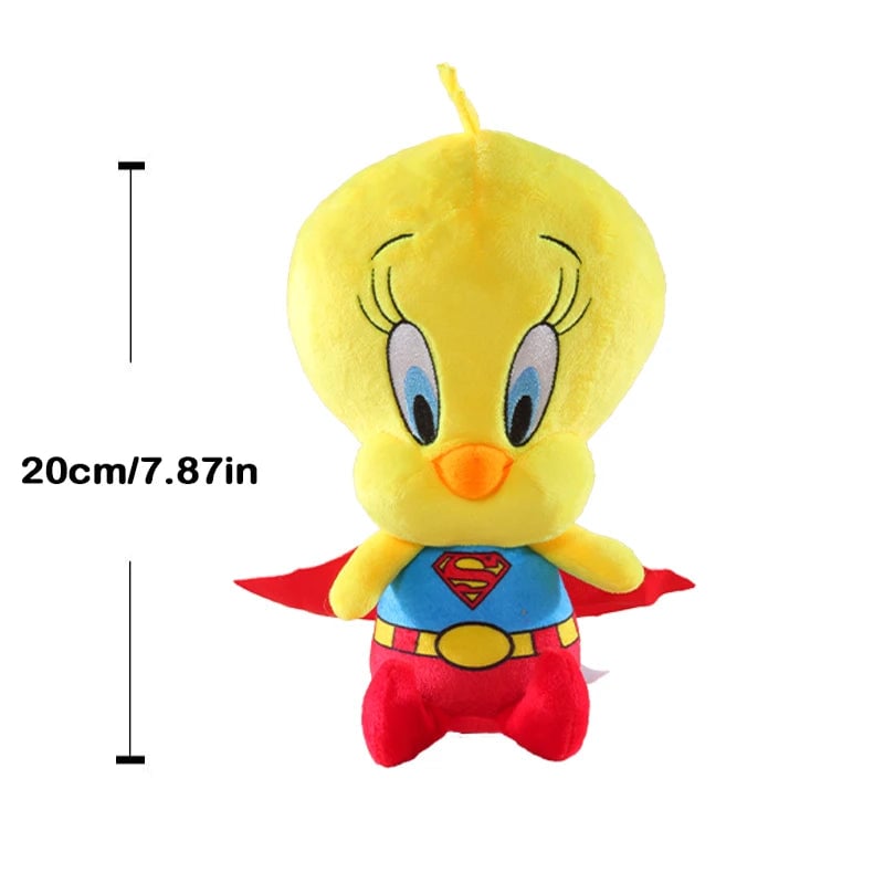 20cm Warner Bros Looney Tunes Plush Toys Superman Tweety Bugs Bunny