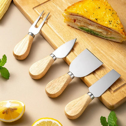 Professional Cheese Cutter Set - Complete Kitchen Tools in Storage Box