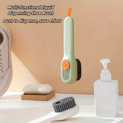 Multi-Function Automatic Spot Shoe Brush Soft Bristle Handheld