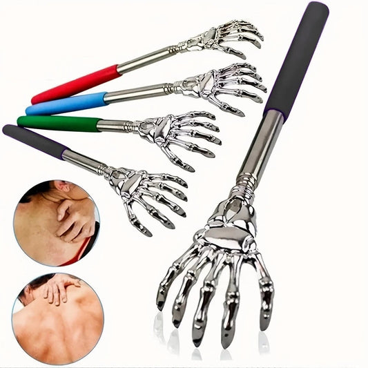 Stainless Steel Telescoping Back Scratcher - Extendable Massager