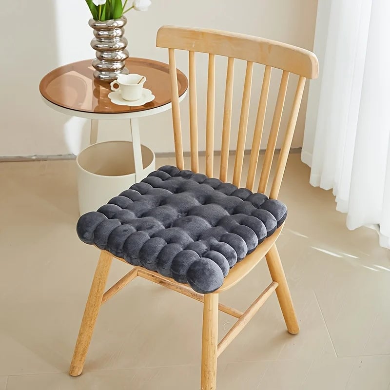 Large Biscuit Plush Cushion - Soft Cookie Shape Pillow Seat Pad