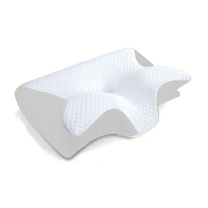 Butterfly Memory Foam Contour Pillow for Neck Pain Relief & Support